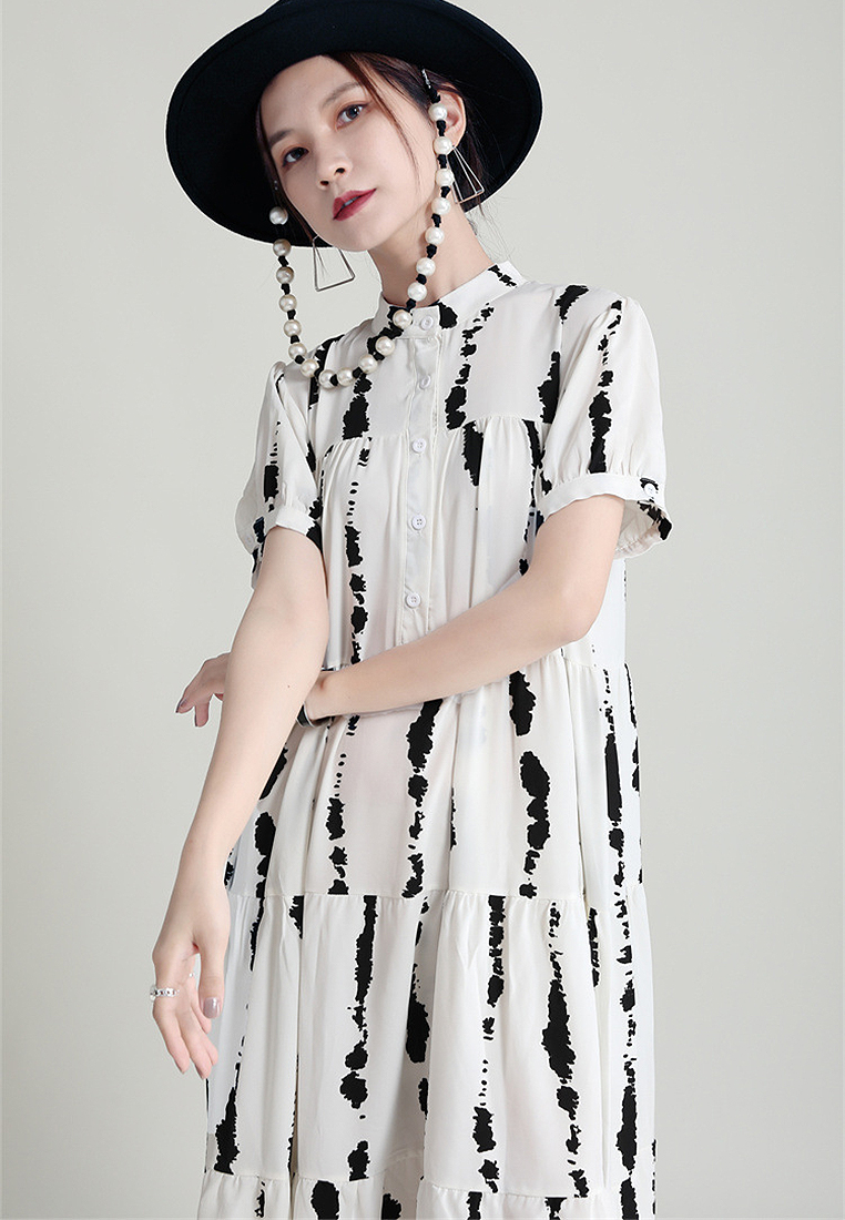 2024 reversible design loose dress CA24030110W