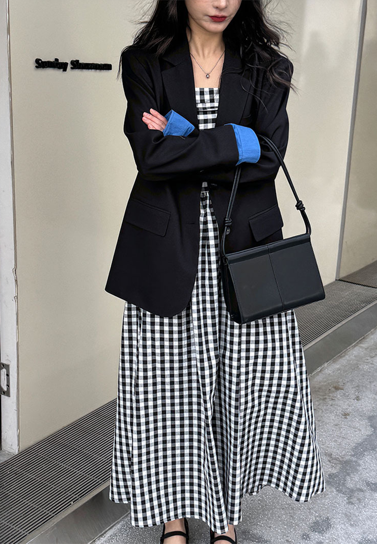 New loose casual suit jacket CA25102410GY