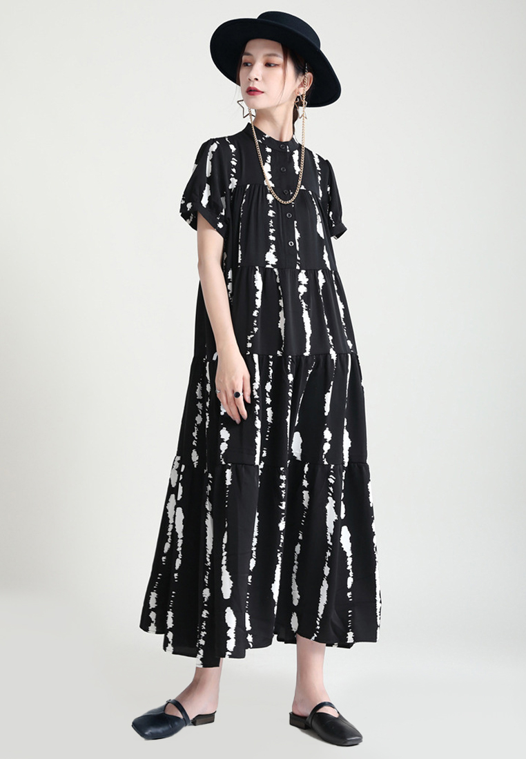 2024 reversible design loose dress CA24030110W