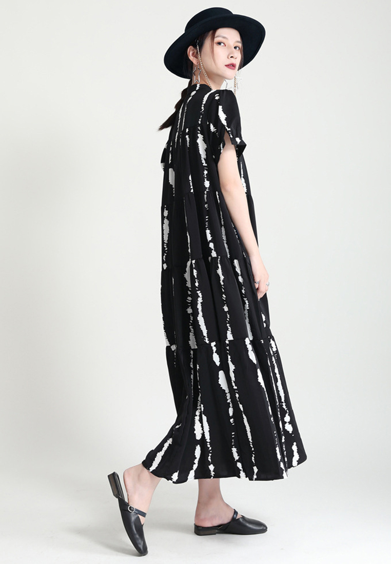 2024 reversible design loose dress CA24030110W