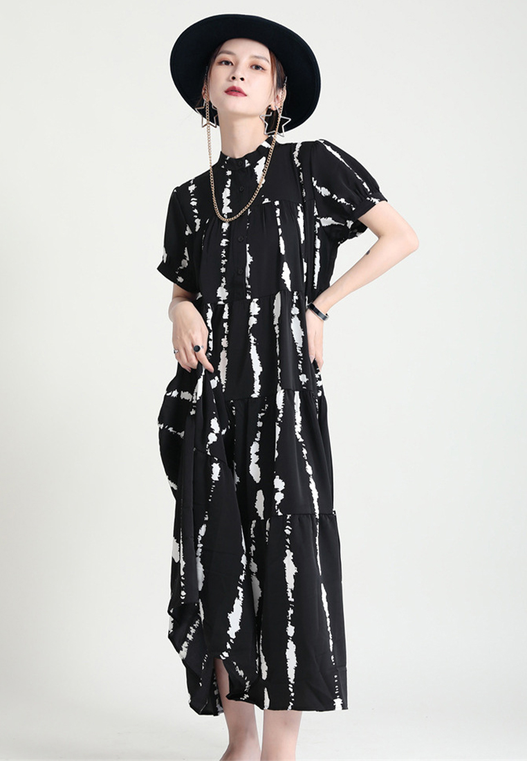 2024 reversible design loose dress CA24030110W