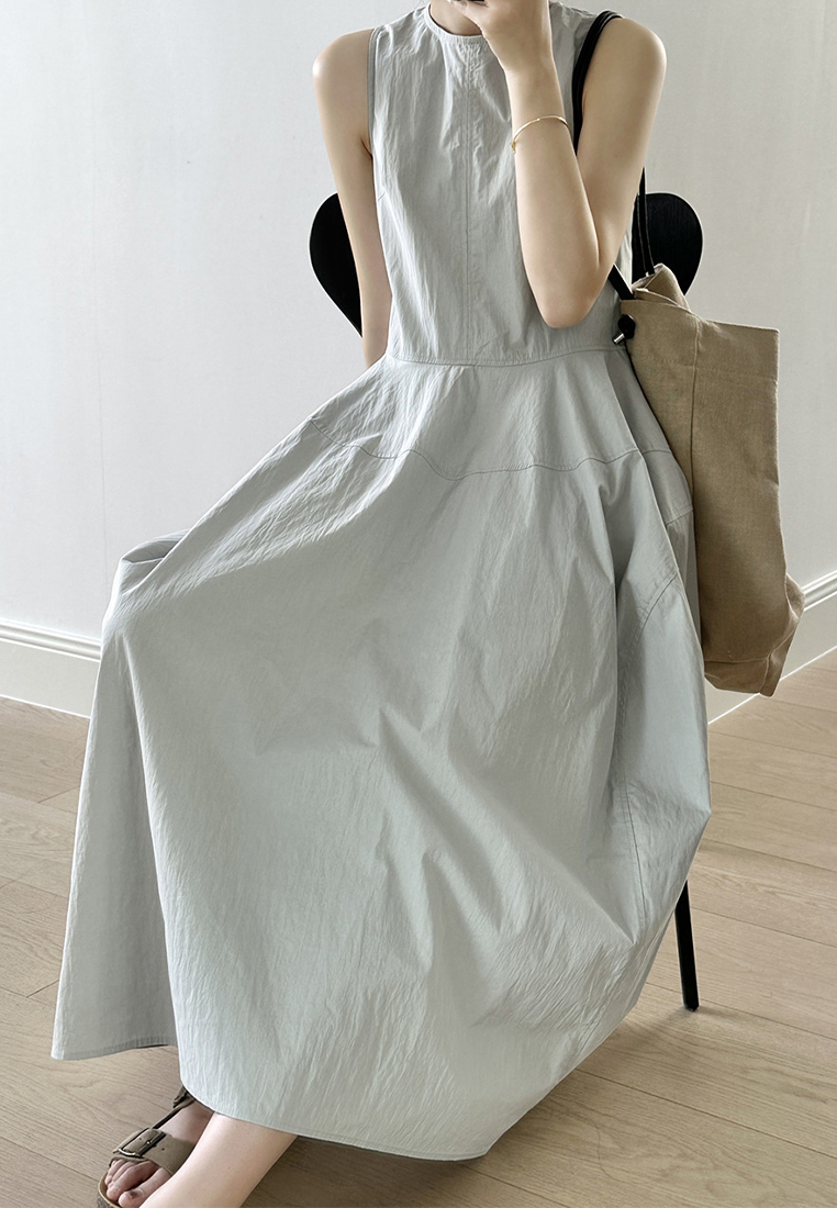 New Summer Simple Sleeveless Dress CA250617100BL