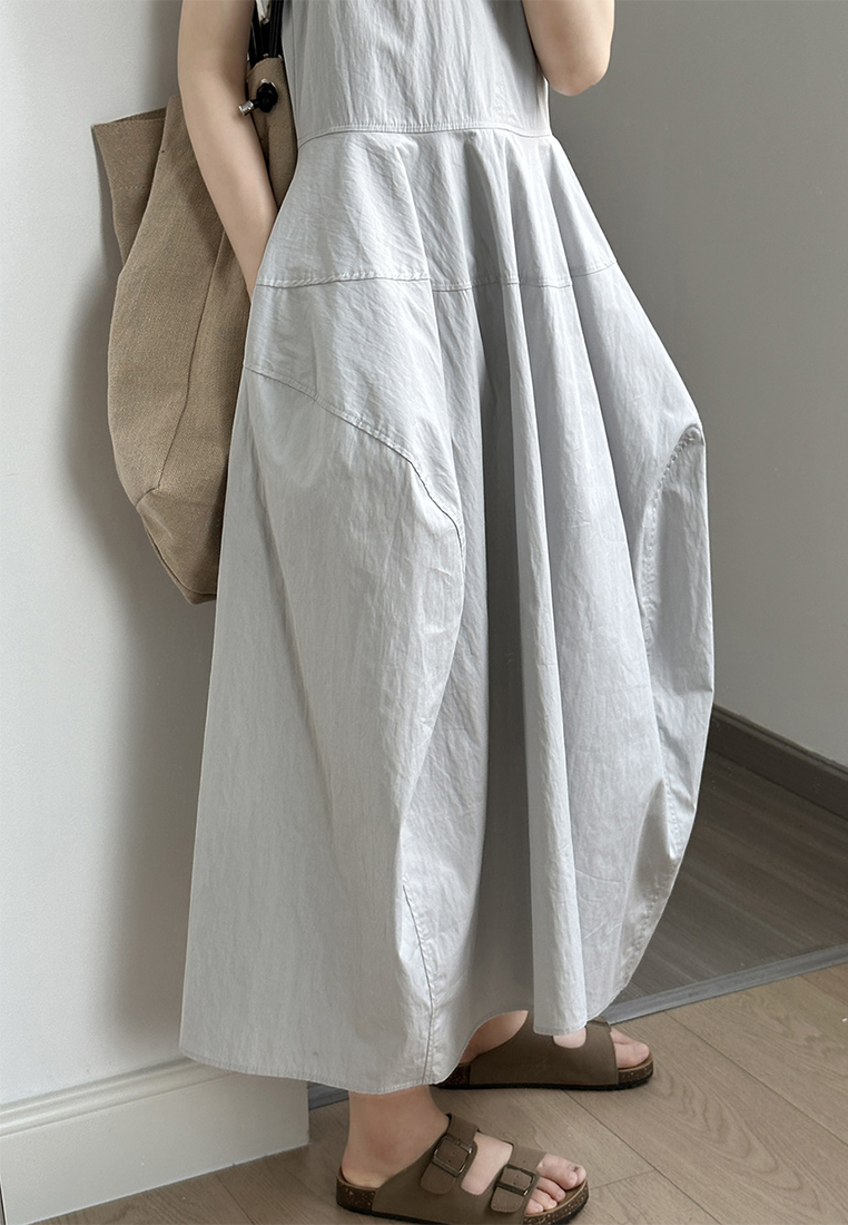 New Summer Simple Sleeveless Dress CA250617100BL