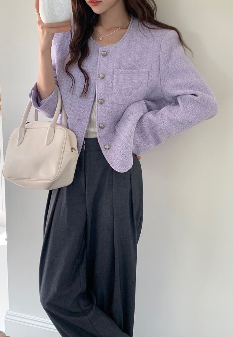 New French retro style coat CA25102006