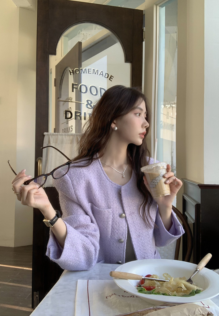 New French retro style coat CA25102006