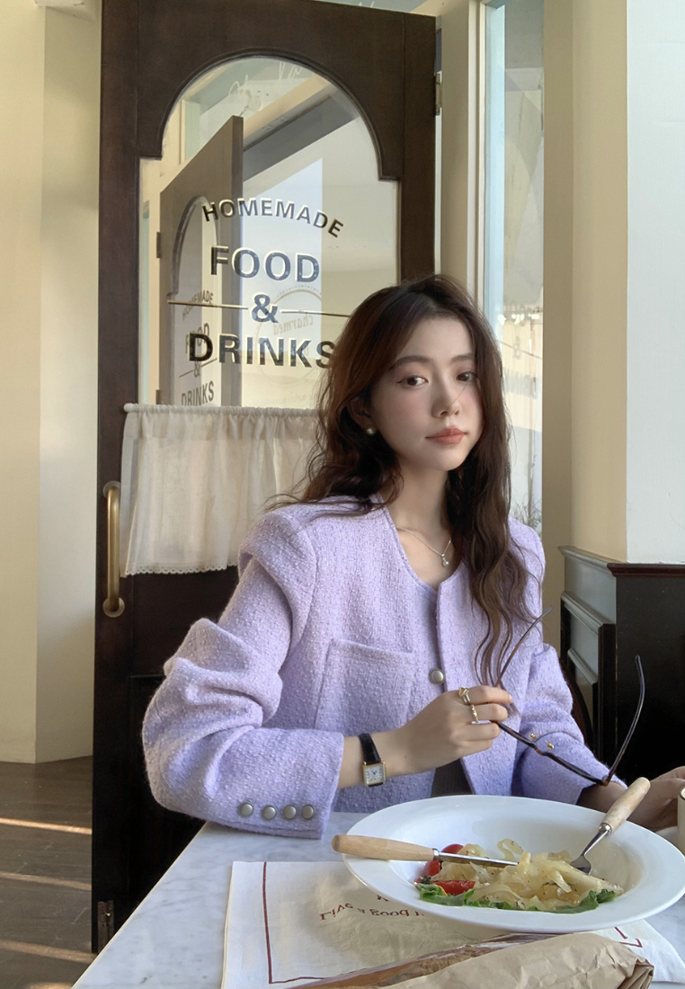 New French retro style coat CA25102006