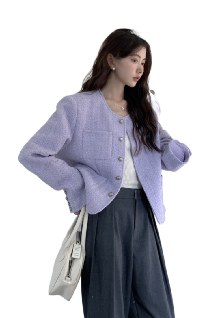 New French retro style coat CA25102006