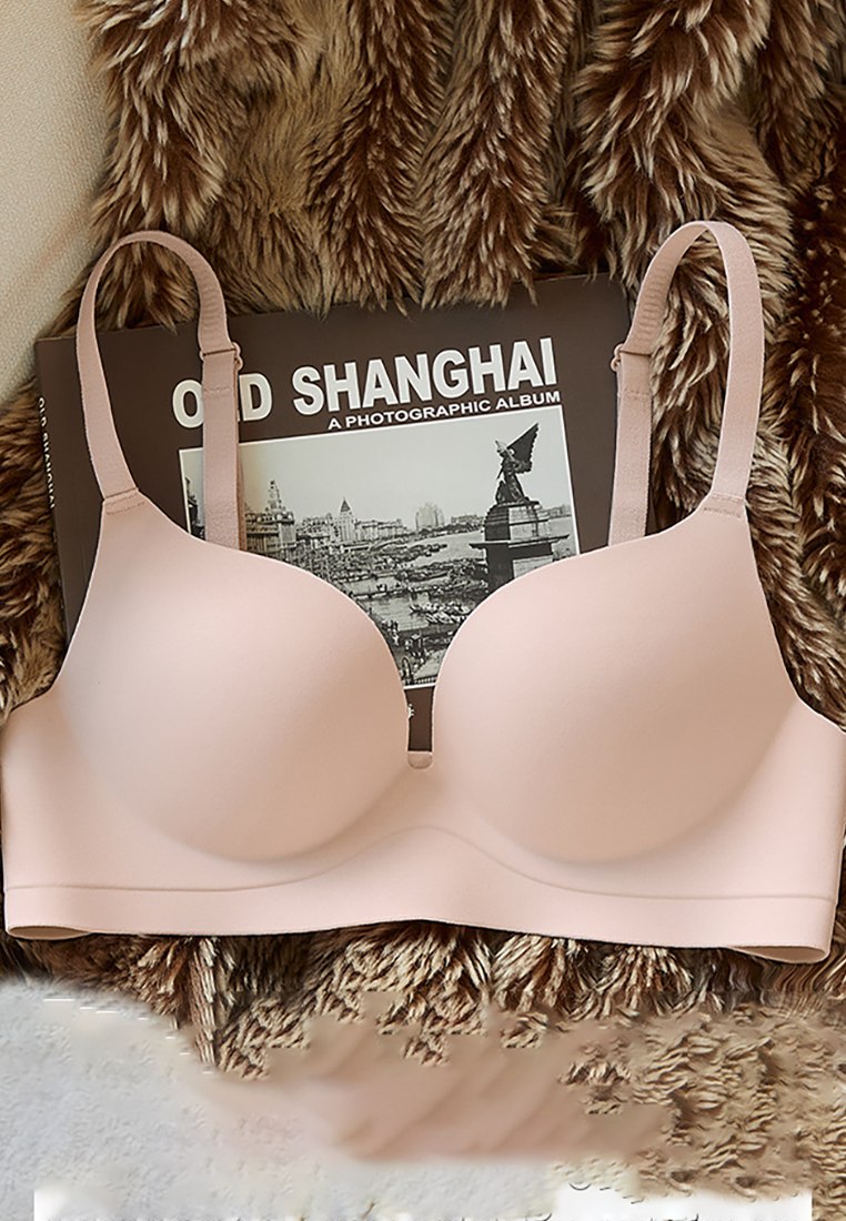 Summer thin seamless adjustable bra set CA250523101BW