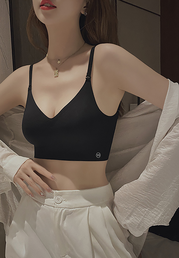 Summer thin U-shaped seamless back bra CA250523104BK