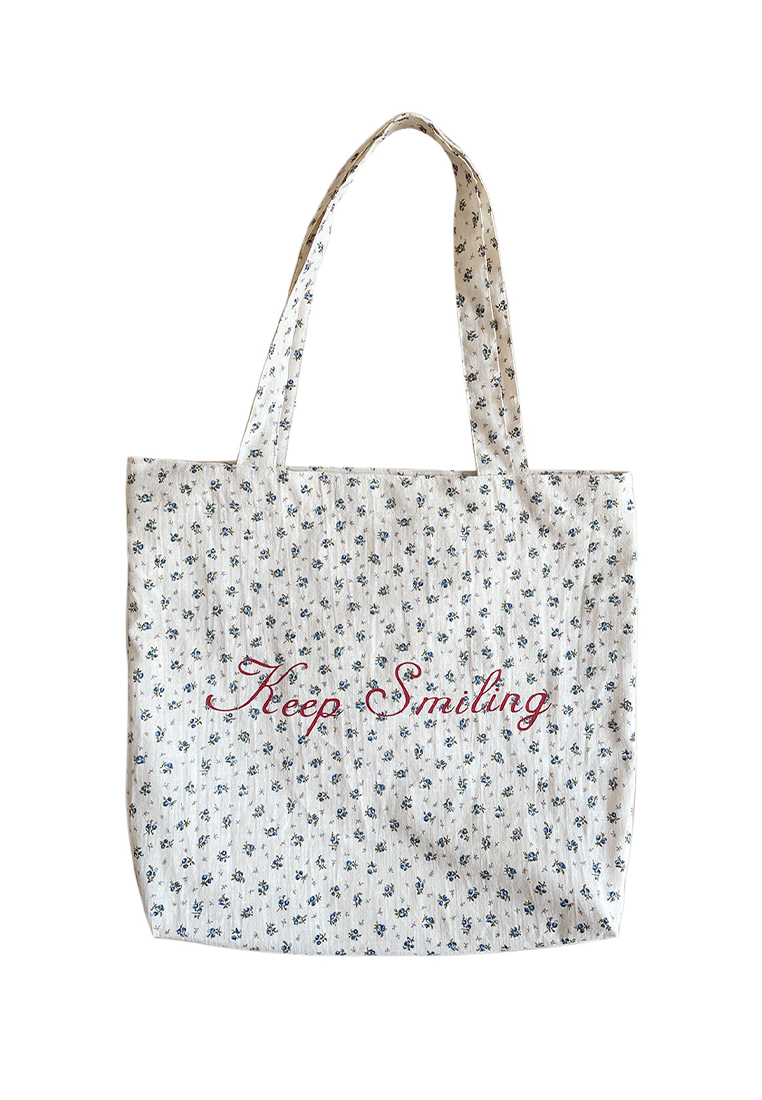 2024 New French Single Shoulder Canvas Bag CA24032311BE