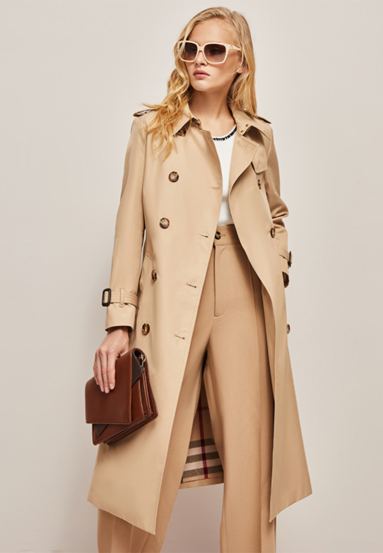 Fashionable British style luxury quality windbreaker CA101711W