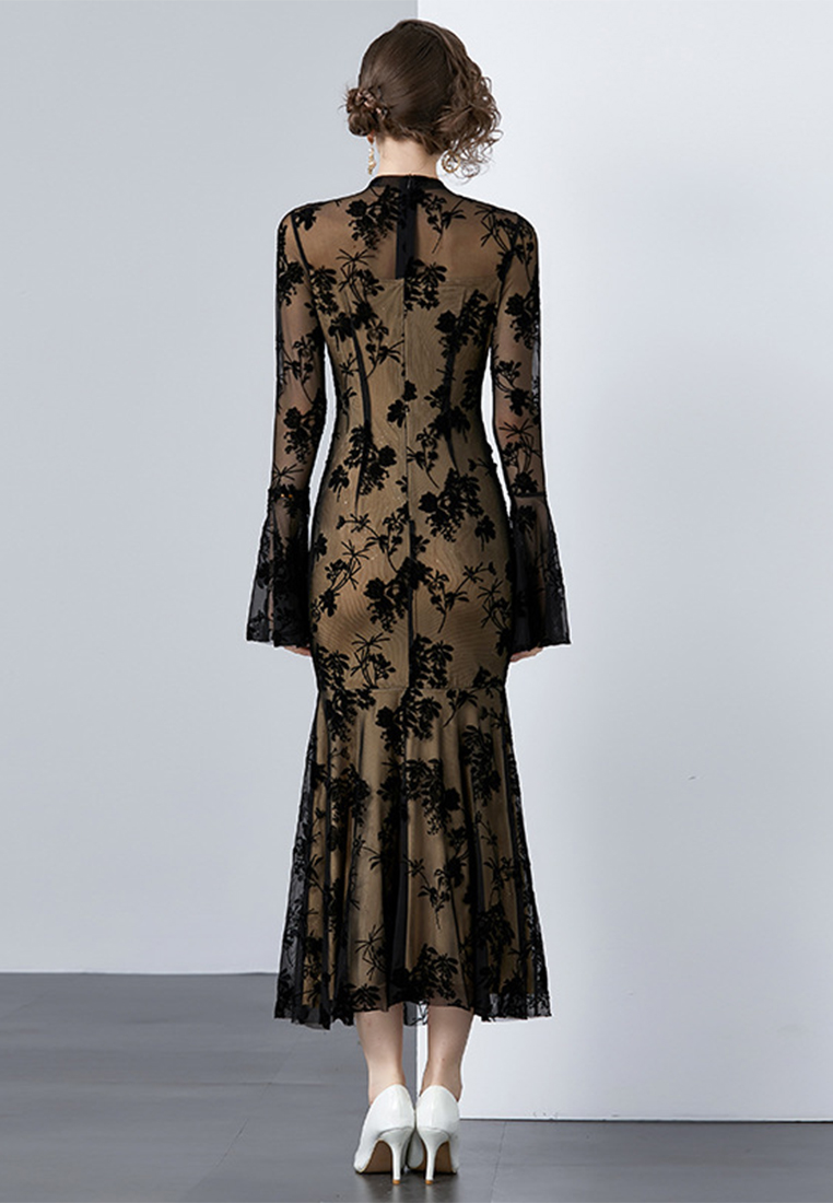 2024 Summer Fashion Black Dress CA24032611BK