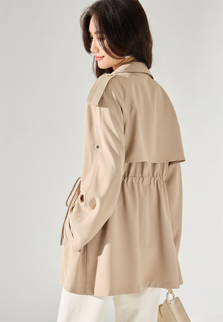 Autumn polyester temperament loose top CA24091111BE