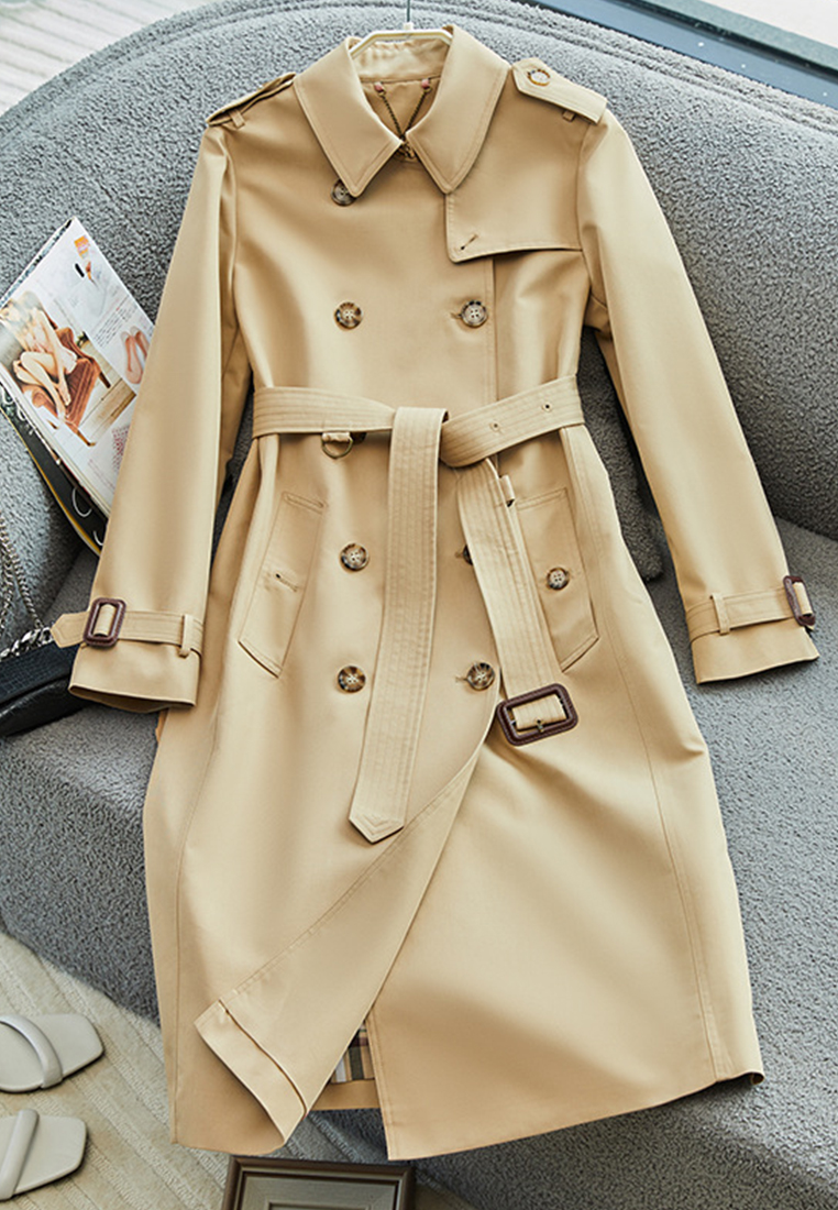 Fashionable British style luxury quality windbreaker CA101711W