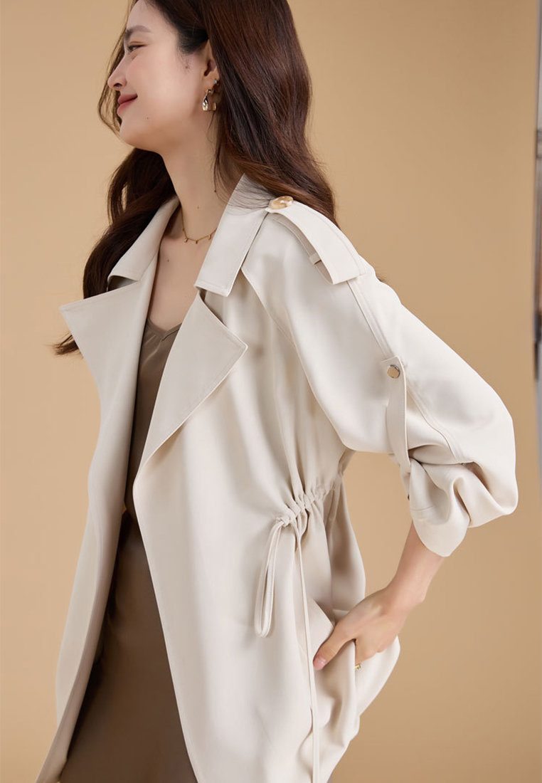 Autumn polyester temperament loose top CA24091111BE