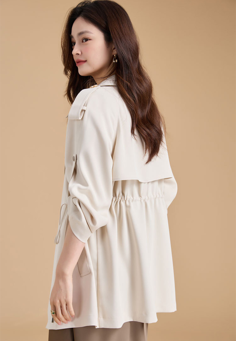 Autumn polyester temperament loose top CA24091111BE