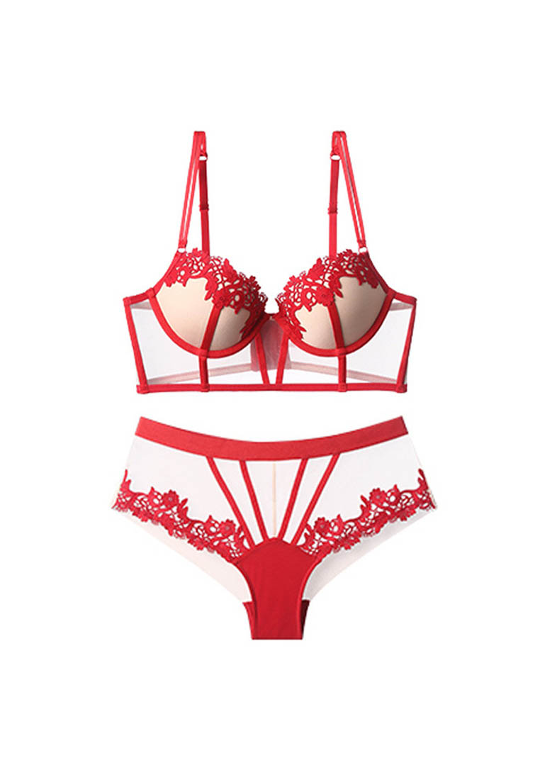 New Lace Lingerie Underwear Bra Set A011011RD
