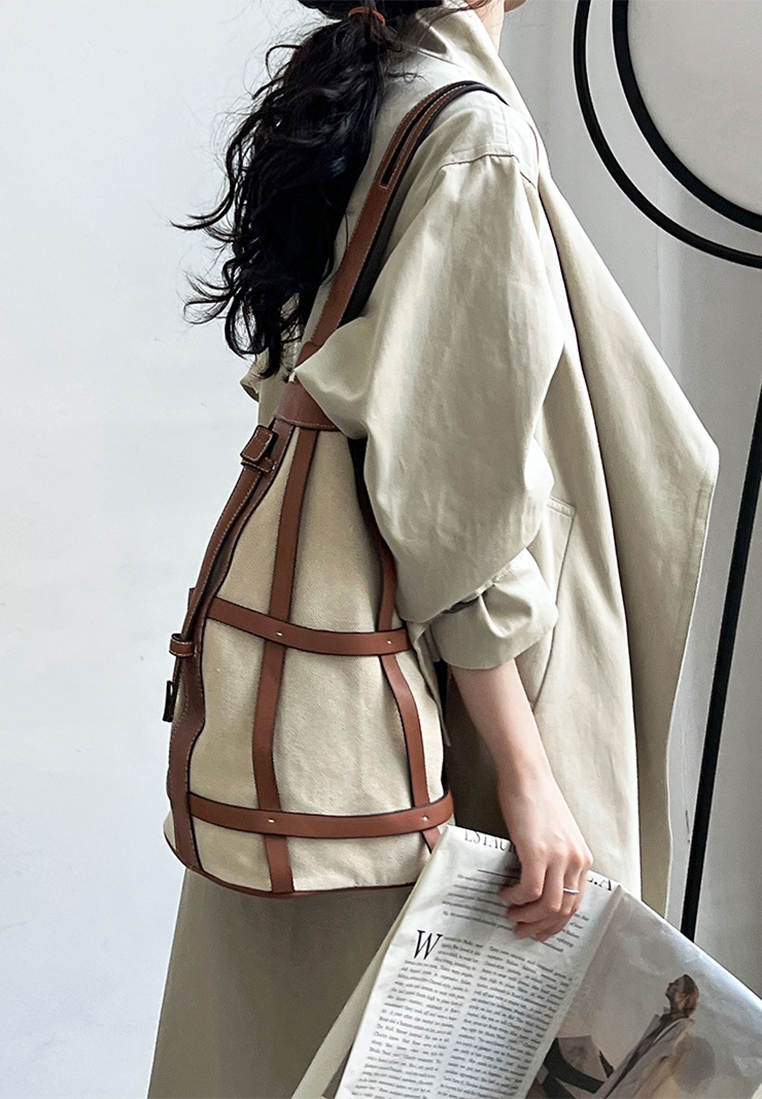 Autumn Minimalist British Style Mid-Length Trench Coat CA25102412BE