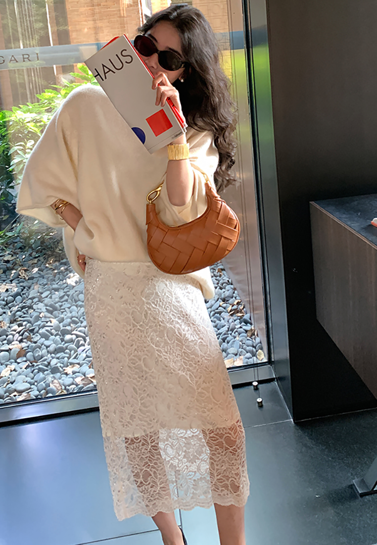 Autumn lace skirt lace hip skirt CA25092512BE