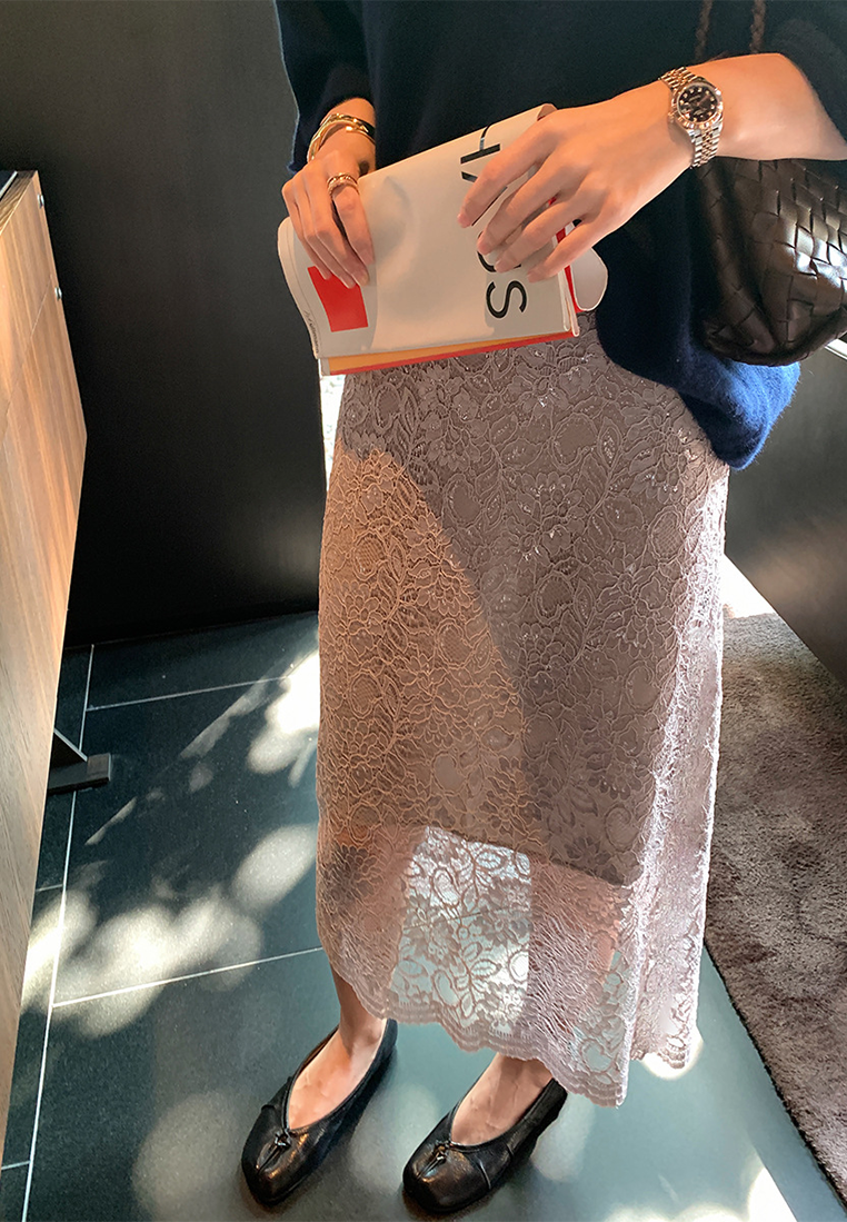 Autumn lace skirt lace hip skirt CA25092512BE
