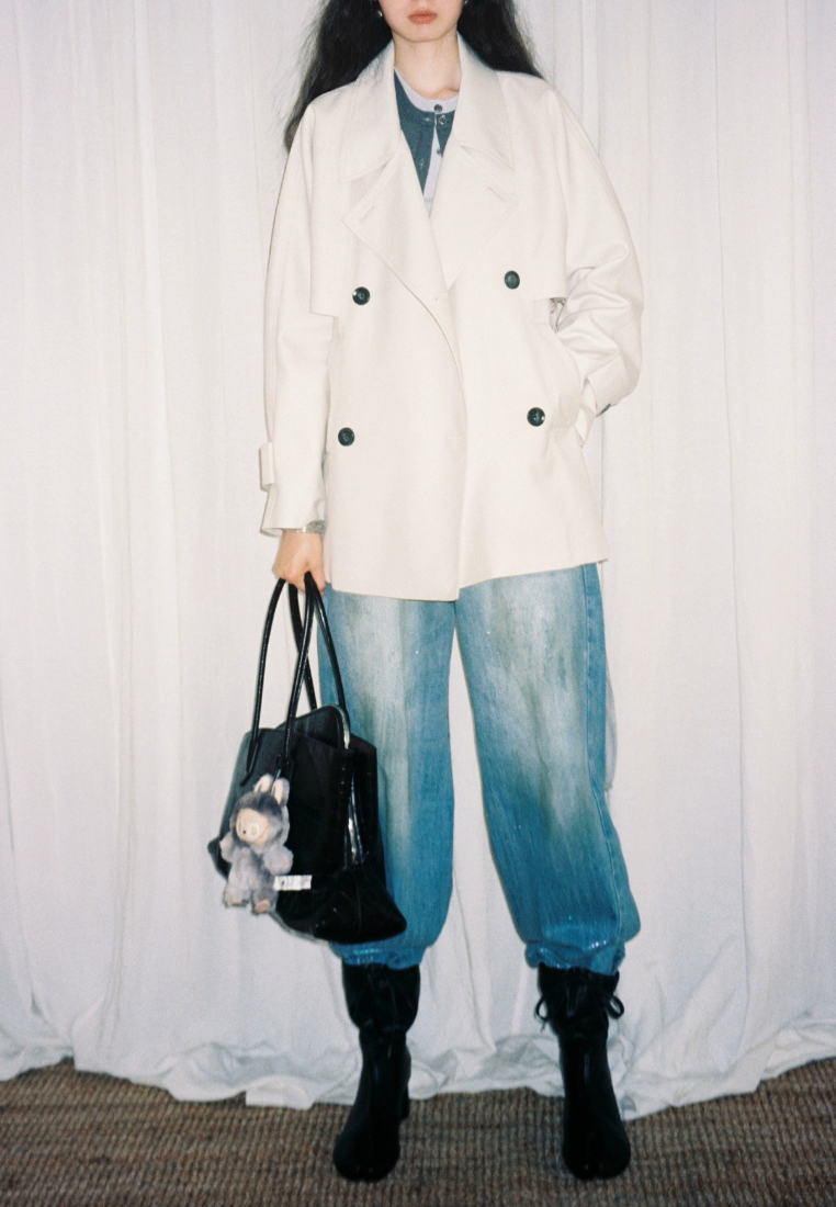 Autumn Lapel Elegant Coat CA25110313W