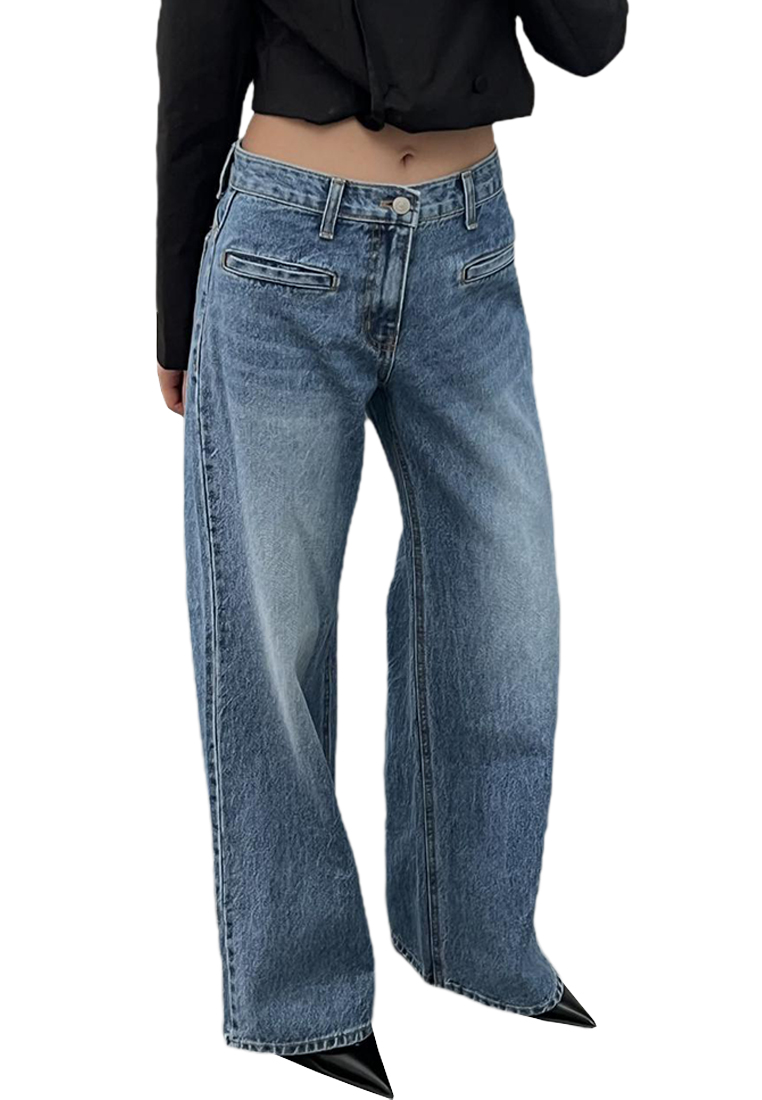 2024 Classic Fashion Flare Jeans CA24041014BL