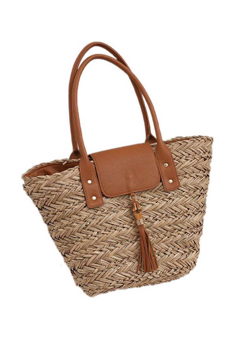 2024 Spring and Summer New Water Grass Woven BagCA24061714