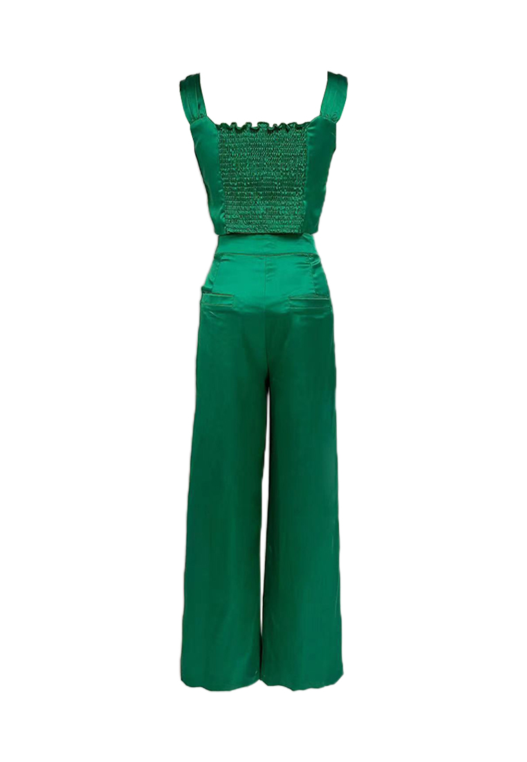 2024 new suspender bow top and pants set CA24081614W