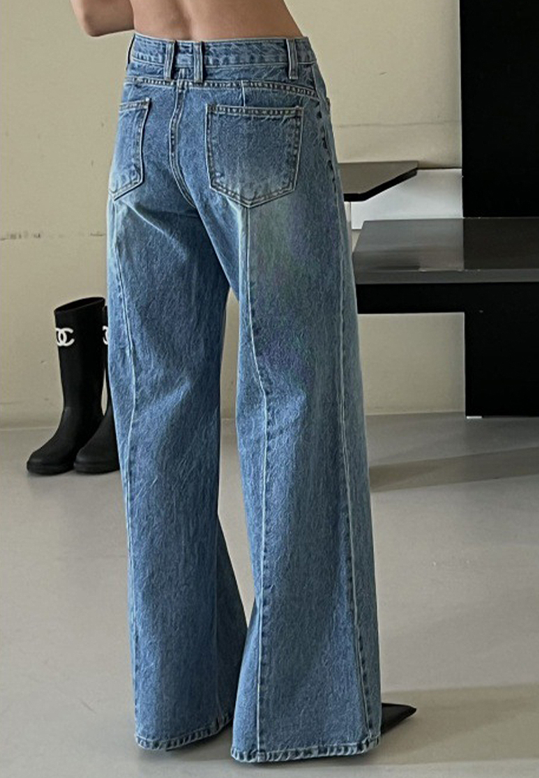 2024 Classic Fashion Flare Jeans CA24041014BL