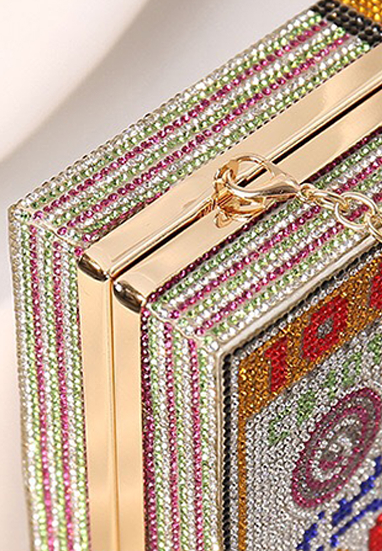 Creative and fashionable rhinestone handbag CA24121014RD