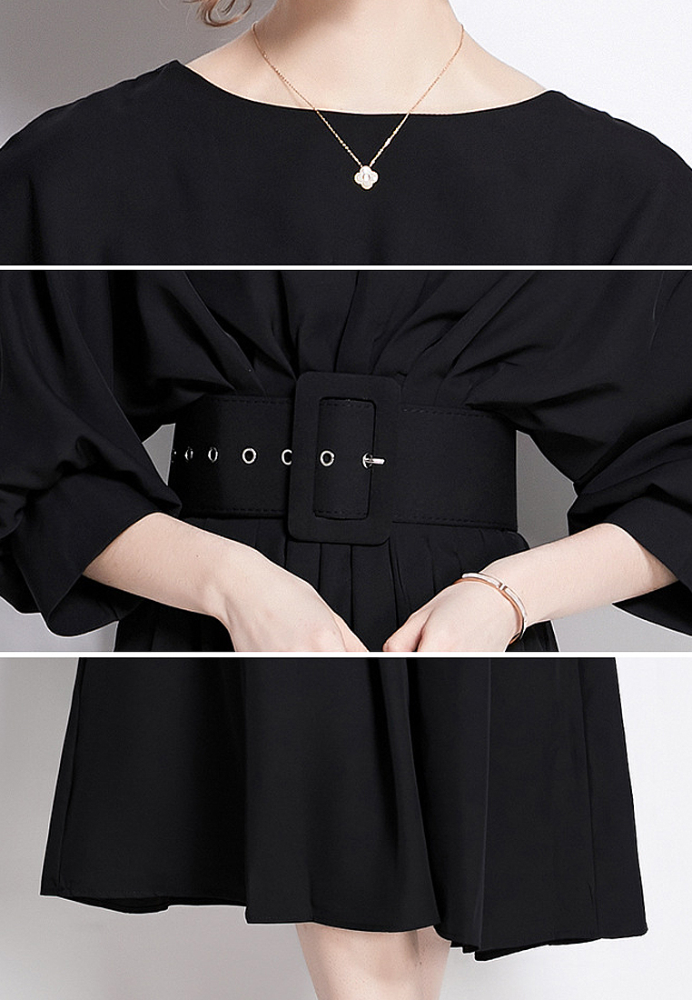 2024 New Style Black Dress CA24032614BK