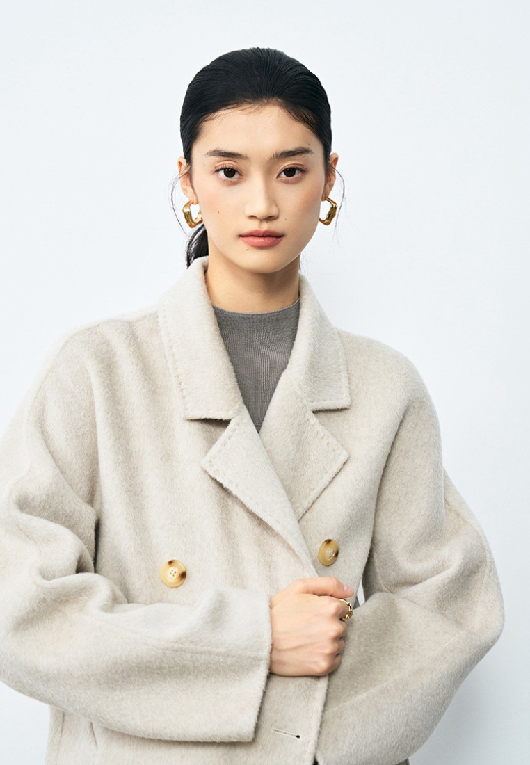 2025 Autumn New Loose-fitting Long Collared Coat CA25111715GY