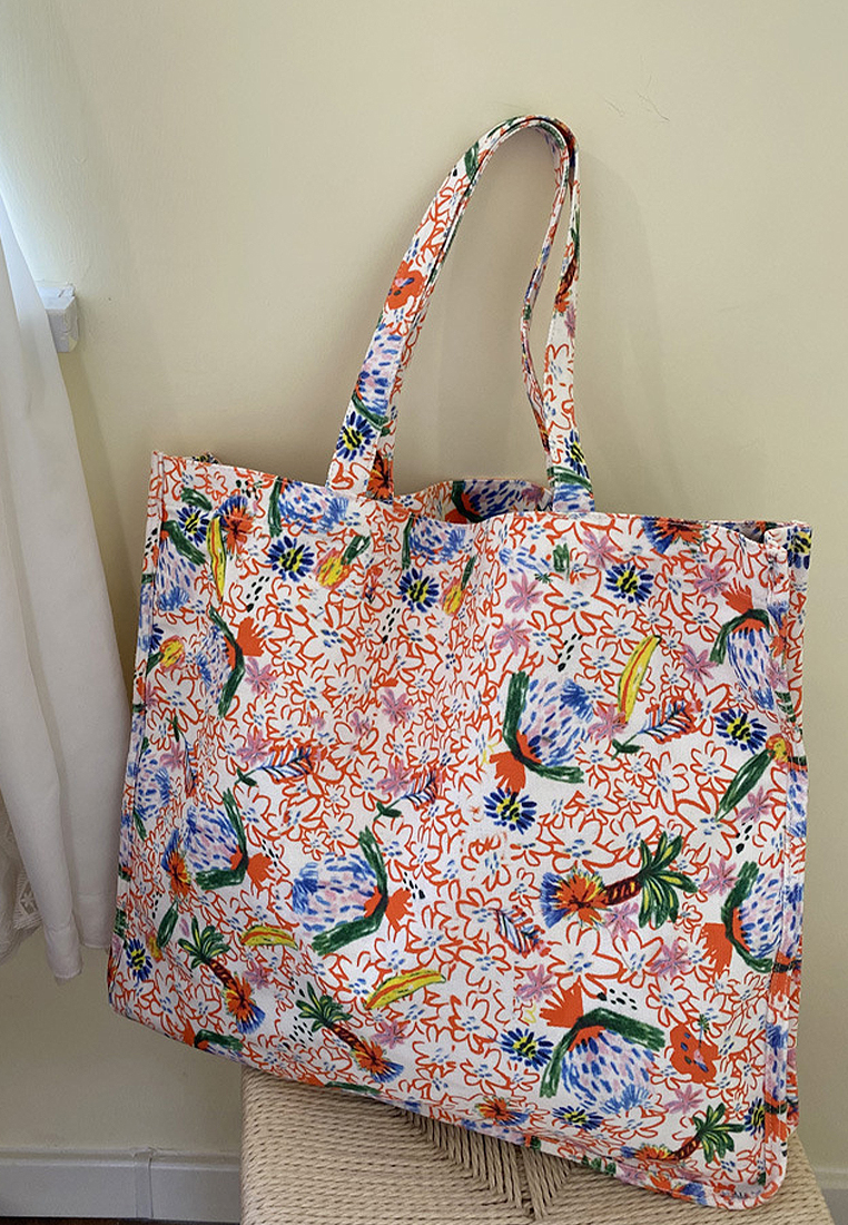 2024 New Printed Canvas Totes CA24032315MT
