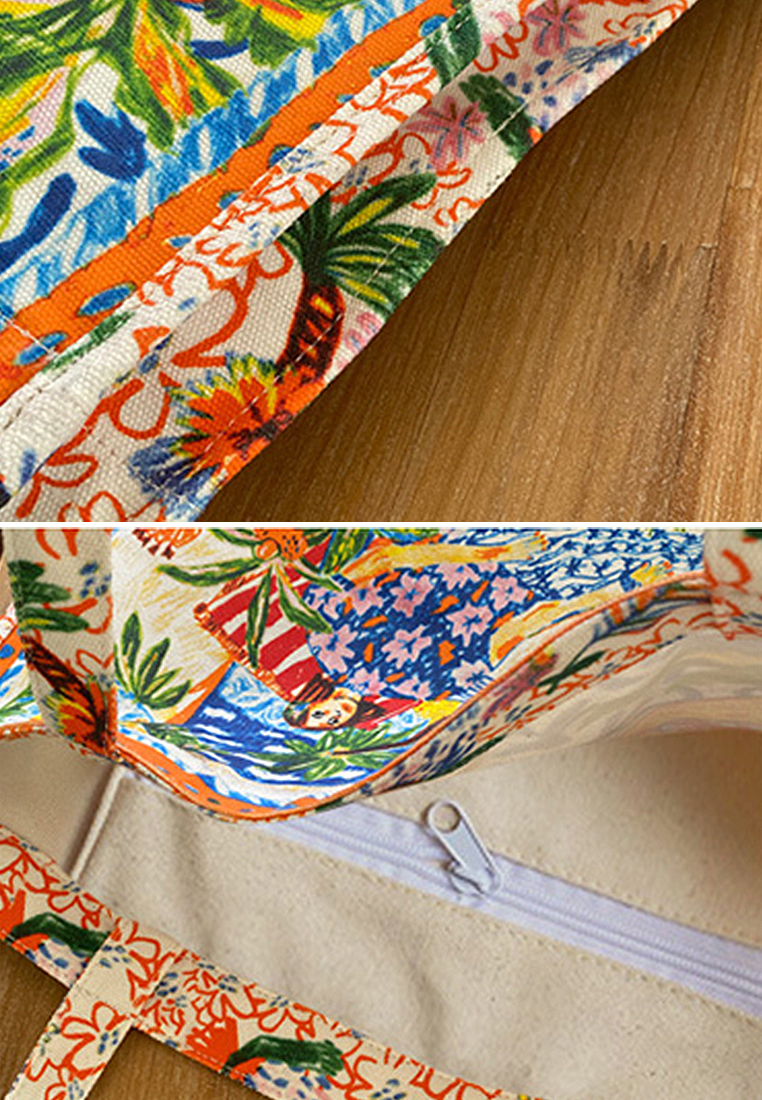 2024 New Printed Canvas Totes CA24032315MT