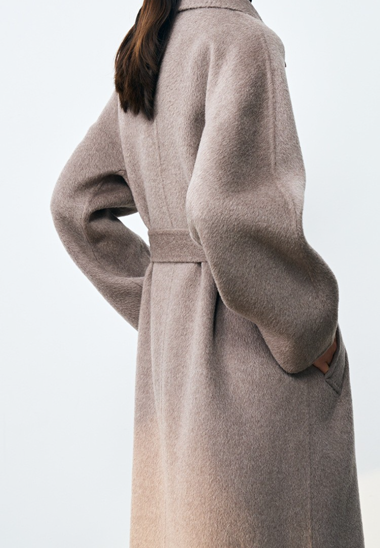 2025 Autumn New Loose-fitting Long Collared Coat CA25111715GY