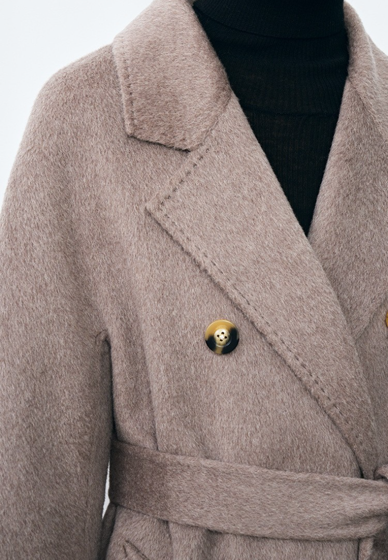 2025 Autumn New Loose-fitting Long Collared Coat CA25111715GY