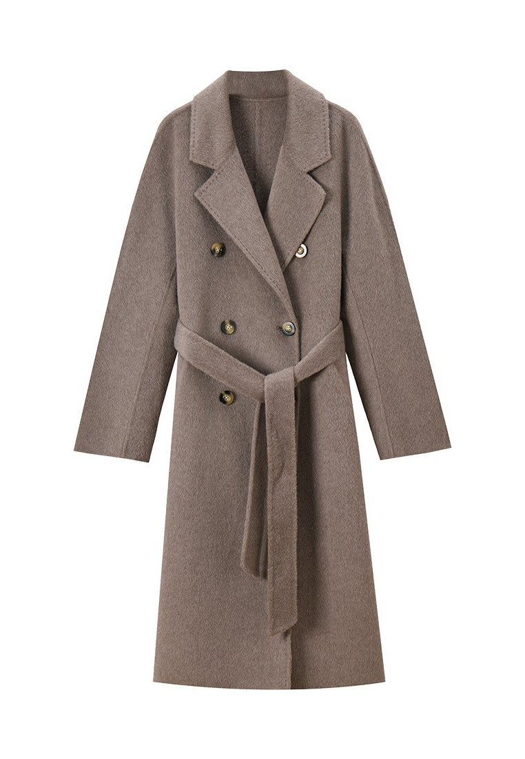 2025 Autumn New Loose-fitting Long Collared Coat CA25111715GY