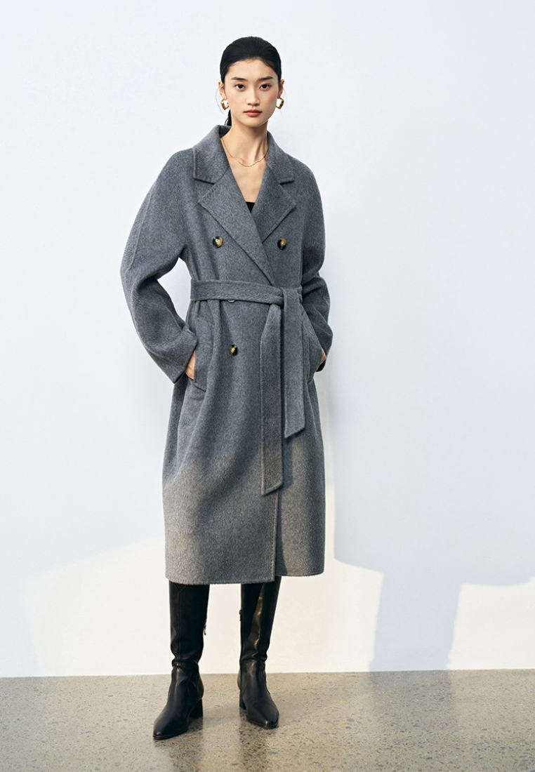 2025 Autumn New Loose-fitting Long Collared Coat CA25111715GY