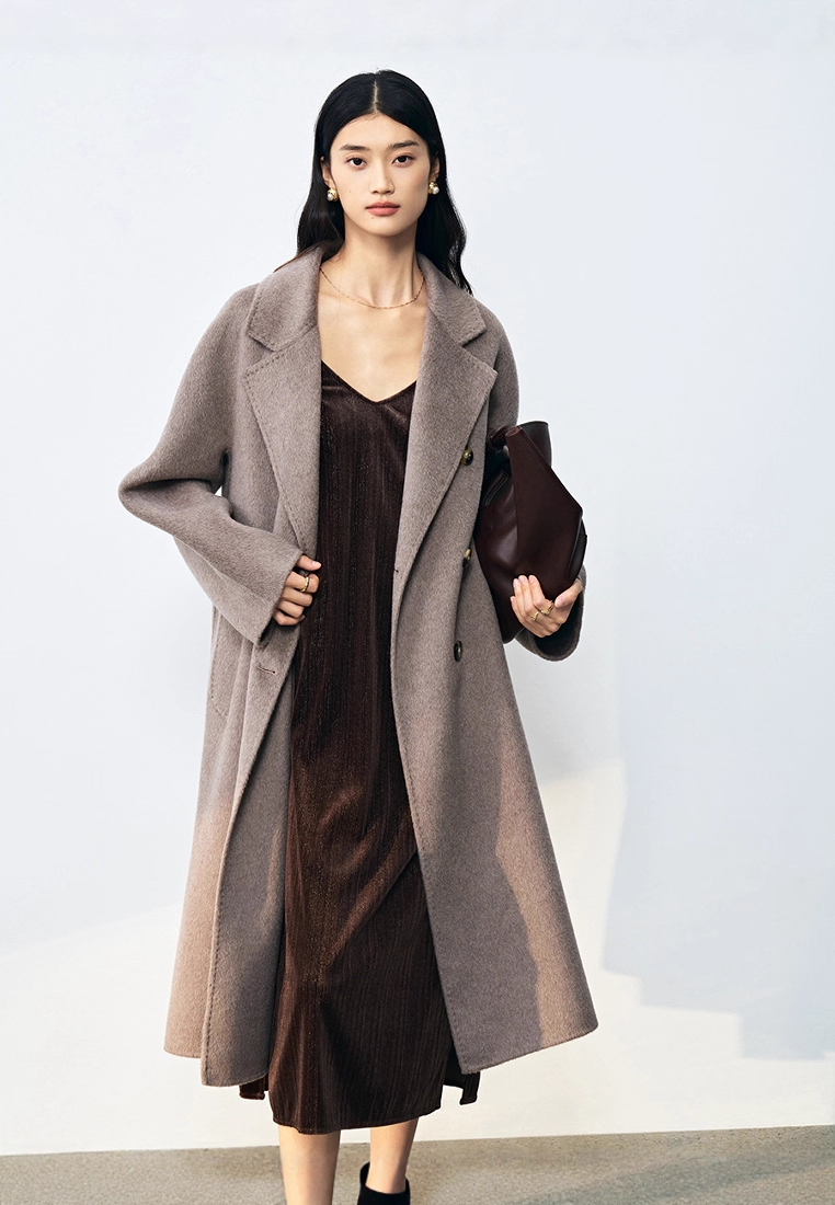 2025 Autumn New Loose-fitting Long Collared Coat CA25111715GY