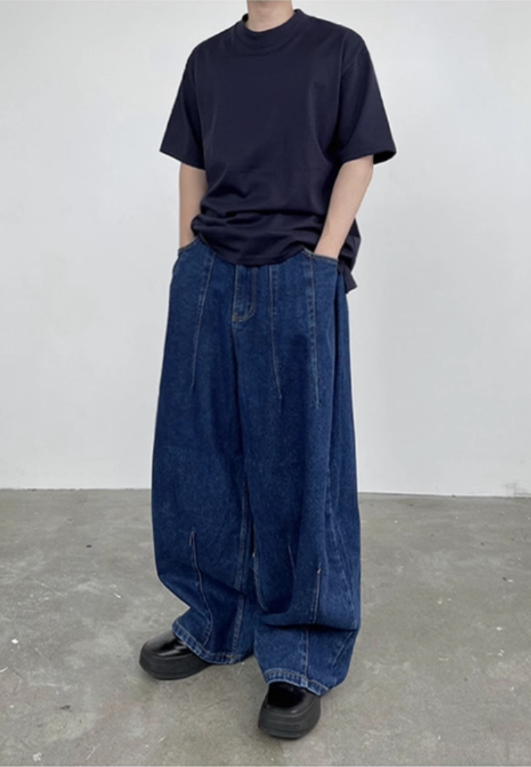 2024 Vintage jeans loose casual pants CA24090316BL