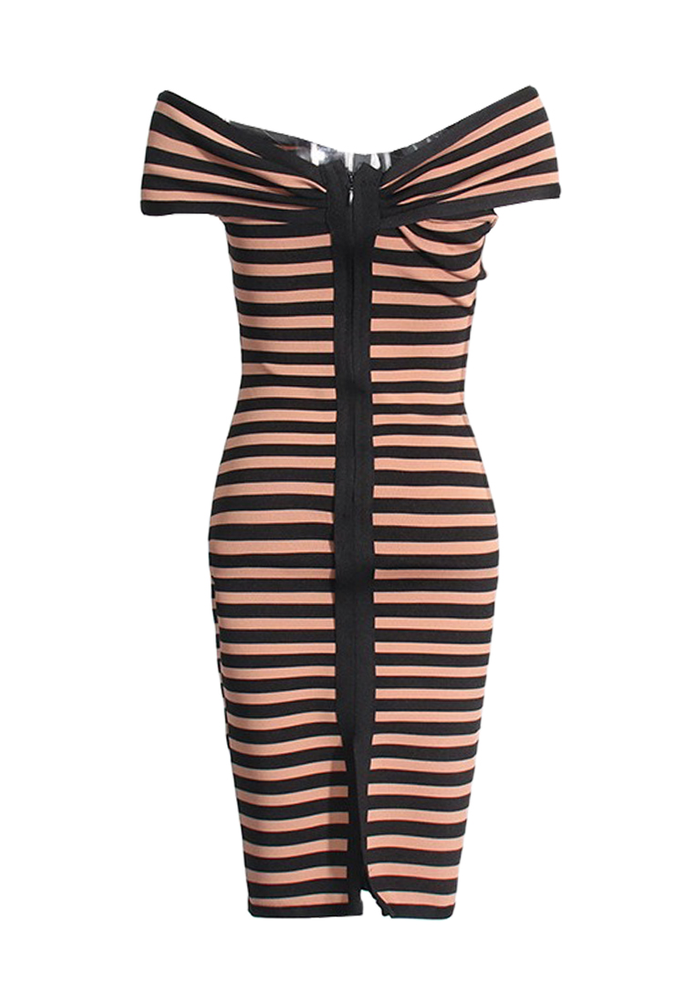 Mesh patchwork sexy dress CA242111916MT