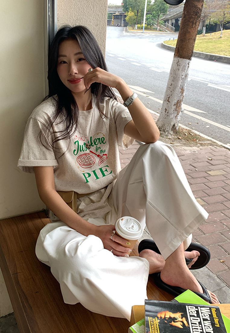 Summer Korean loose casual top CA25042916BE