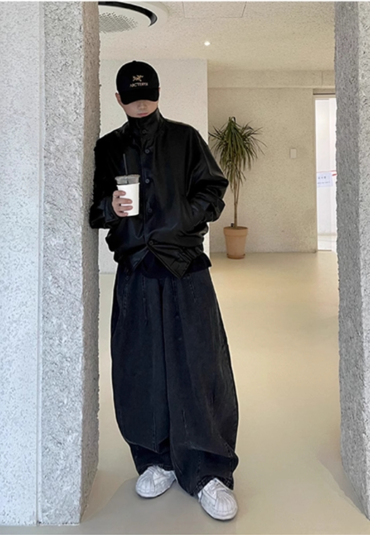 2024 Vintage jeans loose casual pants CA24090316BL