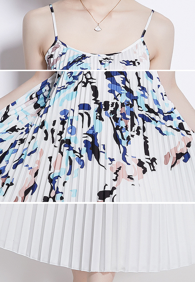 2024 New French Printed Dress CA24032617MT