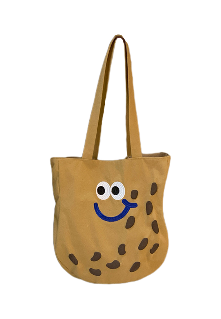2024 Cartoon Canvas One Shoulder Totes CA24032317BW