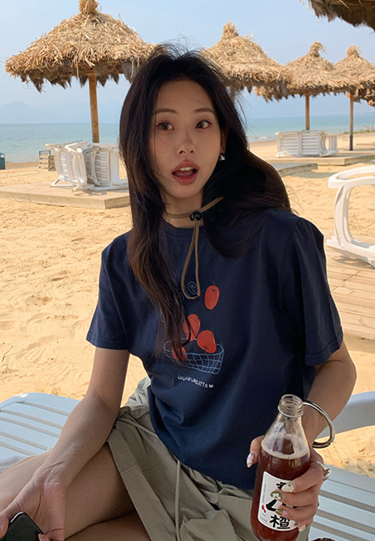 Summer Fresh and Cute Top CA25042917BL