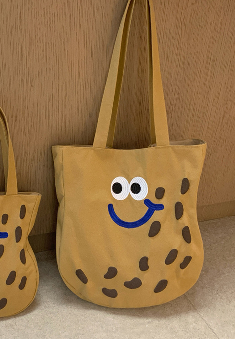2024 Cartoon Canvas One Shoulder Totes CA24032317BW