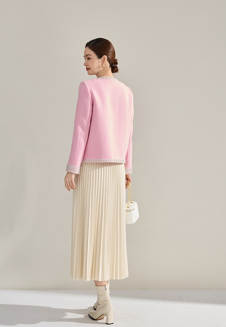 Autumn and winter wool tweed Chanel jacket CA25010707BK