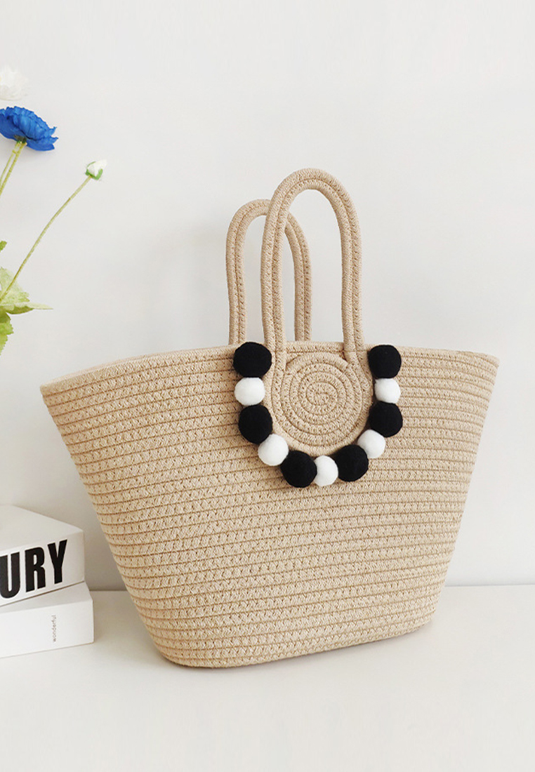 New handmade straw beach bag CA24061718MT-sunnydaysweety