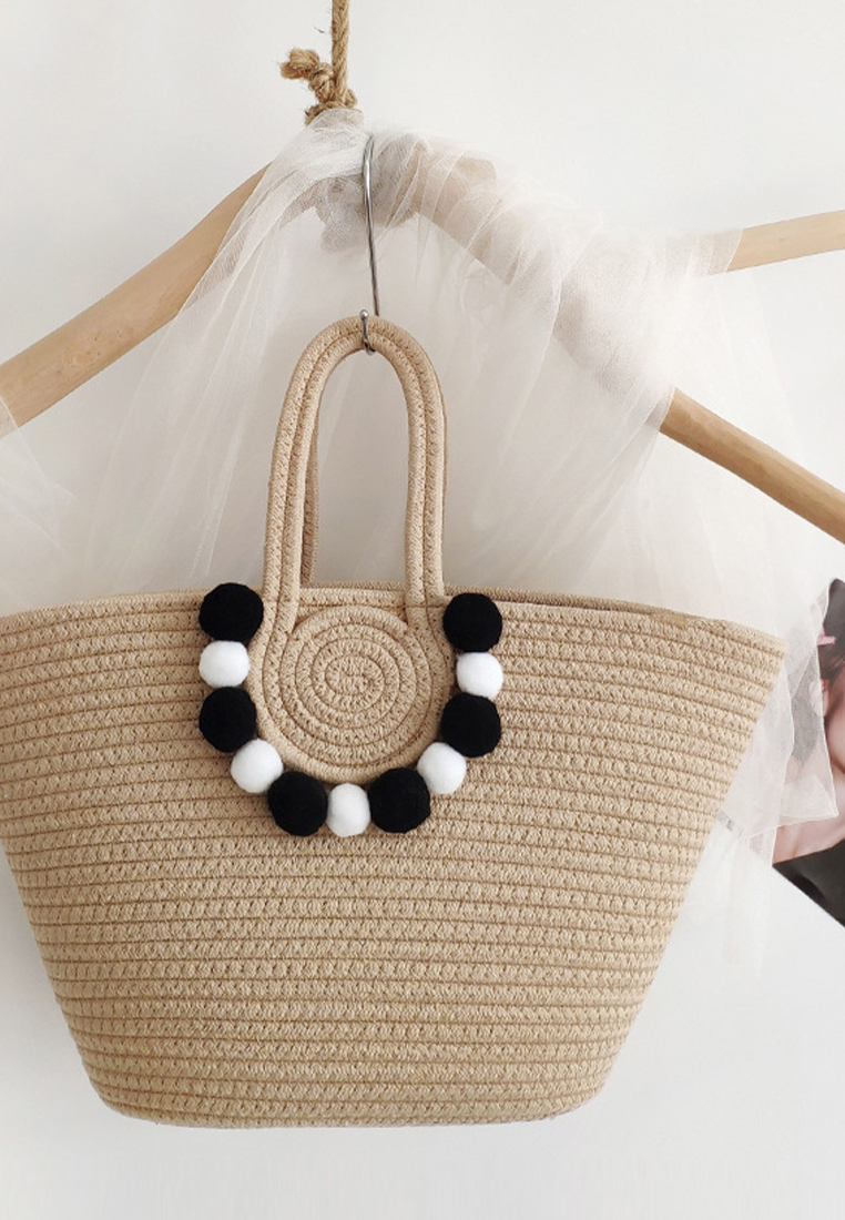 New handmade straw beach bag CA24061718MT-sunnydaysweety